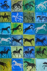 Helge Leiberg, Ohne Titel (Herbstritt), 1999, Acryl auf Leinwand