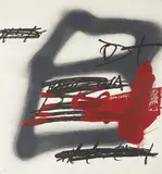 Antoni Tàpies, Forma Ombrejad, 1987, Carborundumradierung auf Bütten