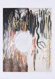 Reiher mit Sonnenuntergang by Sigmar Polke, 1997, Farboffset auf leichtem Karton, sold May 2021