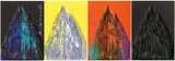Cologne Cathedral (Karten) by Andy Warhol, 1985, 4 Farbserigrafien auf leichtem Karton. Im originalen Umschlag, sold Jun 2021