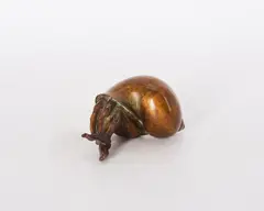 Michael Schwarze, Einsiedler, 1983, Bronze, bräunlich patiniert
