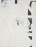 Jean Ricardon, "Deux Visages", 1982, Mischtechnik, collagiert auf Holz