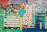 Juan Gopar, Ohne Titel, 1997-2000, Acryl auf leichtem Karton, collagiert