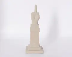 L.O.V.E by Maurizio Cattelan, 2015, Zement, sold Feb 2021