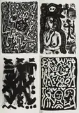 A. R. Penck, Heiner Müller. Wolokolamsker Chaussee IV und V, Publikation mit 36 Lithografien von A