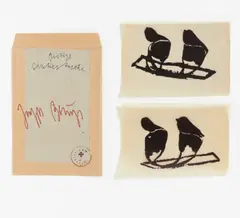 Sekretärstasche by Joseph Beuys, 1981, Versandtasche, gestempelt (Hauptstrom), sold May 2021