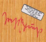 Joseph Beuys, Wir müssen mit der Wüste fertig werden.., 1980, Etikett auf Holz, verso gestempelt