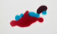 nettto by Peter Zimmermann, 2016, Epoxidharz auf Karton, sold Mar 2021