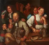 Auktion 479, Los 41 by Niederländische Schule, Öl auf Leinwand, sold Jan 2022
