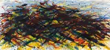 Max Uhlig, "Kleines Herbstbild", 1978, Öl auf Leinwand