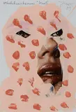 Jonathan Meese, "Kindchenschemama "Kunst"", 2009, Acryl über Fotografie von Scarlett Johansson auf Fotodruckkarton