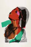 Aus: "Ladies and Gentlemen" by Andy Warhol, 1975, Farbserigrafie auf Arches, sold Jun 2021