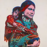 Mother and Child by Andy Warhol, 1986, Farbserigrafie auf Lenox Museumskarton, sold Jun 2021