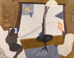 Iwo Zaniewski, "Snow", 2014, Öl auf Leinwand