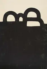 Chicago by Eduardo Chillida, 1983, Lithografie auf Rives, sold Jun 2021