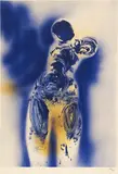 Yves Klein, Anthropométrie (ANT 7), Farblithografie auf ARCHES FRANCE (Wasserzeichen)