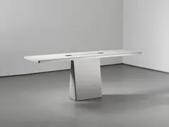 Console, from the 'Incas' series by Angelo Mangiarotti, circa 1978, Pietra serena stone, sold Apr 2014