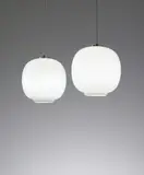Vilhelm Lauritzen, Pair of 'Radiohuset' ceiling lights, designed for the National Broadcasting House, Copenhagen