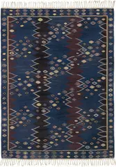 'Snäckorna (Shells)' rug by Barbro Nilsson, designed 1943, Handwoven wool on a linen warp, sold Apr 2014