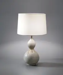 Gourd-shaped table lamp by Axel Salto, 1947, Stoneware, glaze, sold Apr 2014