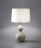 Gourd-shaped table lamp by Axel Salto, 1947, Stoneware, glaze, sold Apr 2014