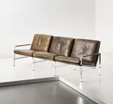 Preben Fabricius and Jørgen Kastholm, Three-seater sofa, model no. FK 6720