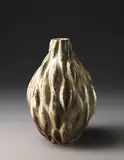 Large ‘Seed pod’ vase by Axel Salto, circa 1949, Stoneware, Sung glaze, sold Apr 2014