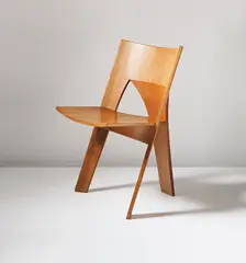 Nanna Ditzel, Prototype dining chair, 1962, Oregon pine