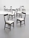 Guglielmo Ulrich, Set of eight dining chairs