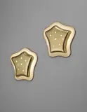 Ugo Carra, Pair of wall lights, designed for the smoking room of the 'Augustus' transatlantic ocean liner, 1950, Perforated brass, glass, brass, painted aluminium