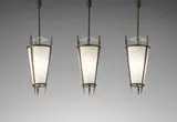 Paolo Buffa, Set of three ceiling lights