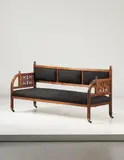 Edward William Godwin, Settee, designed for Dromore Castle, County Limerick