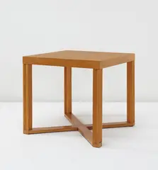 Eliel Saarinen, Table, designed for the staff canteen of the National Board of Railways, Helsinki, 1908-1909, Oak, oak-veneered wood