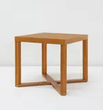 Eliel Saarinen, Table, designed for the staff canteen of the National Board of Railways, Helsinki, 1908-1909, Oak, oak-veneered wood