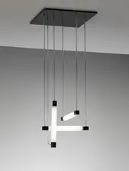 Hanging lamp by Gerrit Rietveld, designed 1922, produced 1975, Painted wood, glass, sold Apr 2014