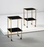 Luigi Caccia Dominioni, Pair of two-tier side tables
