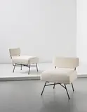 Studio B.B.P.R., Pair of early 'Elettra' chairs