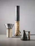 Andrea Branzi, Group of three works, from the 'silver and wood' series