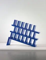 Bookcase by Ettore Sottsass, 1994, Plastic-laminated wood, sold Apr 2014