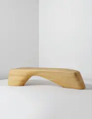 Zaha Hadid, 'Ordrupgaard' bench, model no. PP995, designed for the Ordrupgaard Museum extension, Charlottenlund, Denmark, circa 2006, Ash