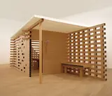 Shigeru Ban, 'PTH-02 Paper Tea House', 2006, Paper tubes, Japanese paper, honeycomb cardboard