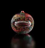 Yoichi Ohira, Unique 'Watch' vase, 2007, Hand-blown glass canes with carved and polished surface