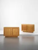 Jean Royere, Pair of sideboards, for a private commission, Paris