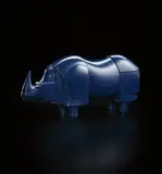 François-Xavier Lalanne, 'Rhinoceros bleu'
