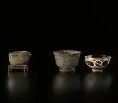 Séraphin Soudbinine, Oval bowl, circa 1925, Stoneware with iron and ash glazes