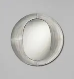 Lorenzo Burchiellaro, Mirror, 1970s, Aluminium, mirrored glass