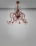 Fratelli Toso, Early and rare six-armed chandelier