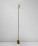Standard lamp by Angelo Lelii, circa 1950, Painted metal, tubular brass, brass, sold Sep 2014