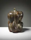 ‘Large Fruit Form’ vase by Axel Salto, circa 1949, Stoneware, Sung glazes, sold Sep 2014