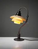 Poul Henningsen, Adjustable desk lamp, type 2/2 shades